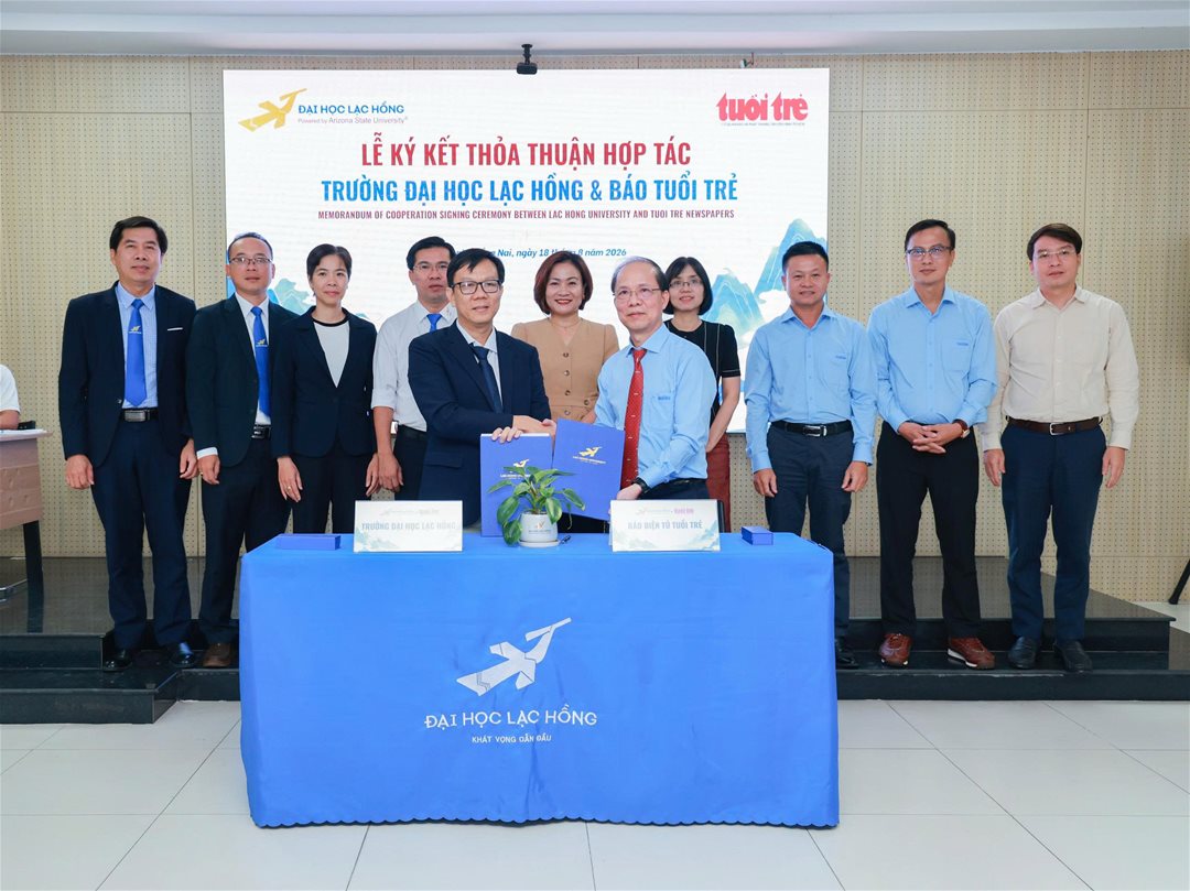 LHU mở rộng kết nối với các cơ quan báo chí, đồng hành phát triển nguồn nhân lực trẻ trong lĩnh vực truyền thông