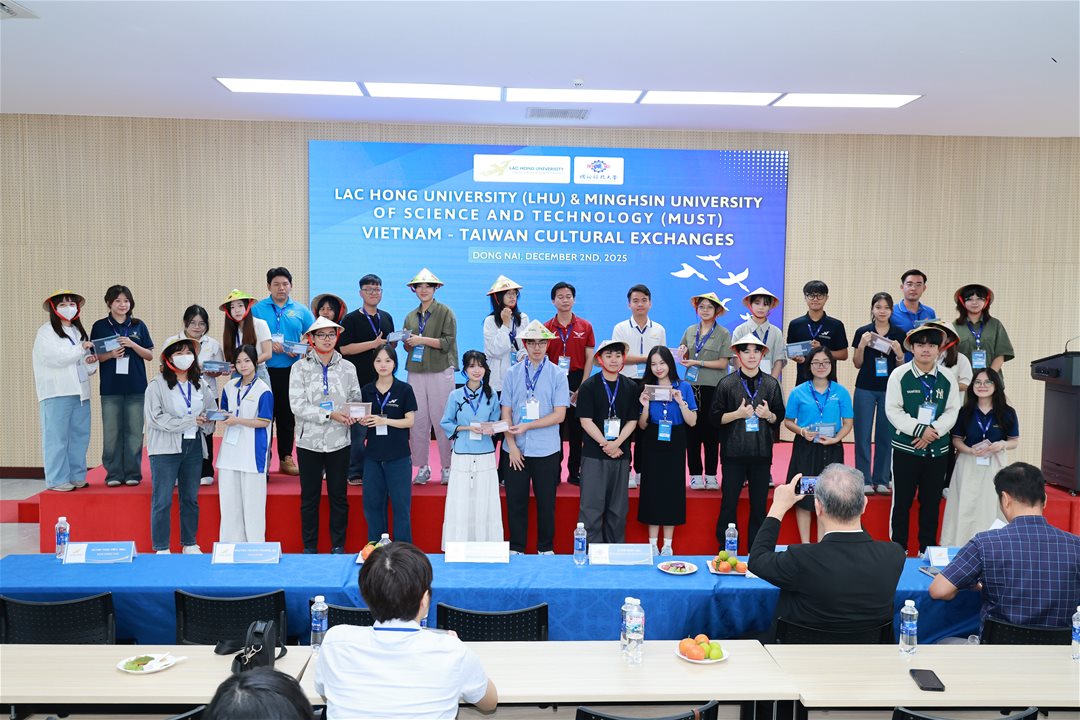 Giao lưu văn hóa, học thuật LHU và Minh Tân - Bước tiến mới trong kết nối sinh viên Việt – Đài