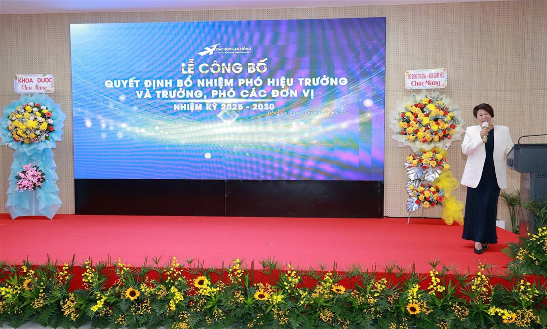 Kiện toàn đội ngũ Lãnh đạo - LHU tăng tốc bước vào nhiệm kỳ phát triển 2025 - 2030