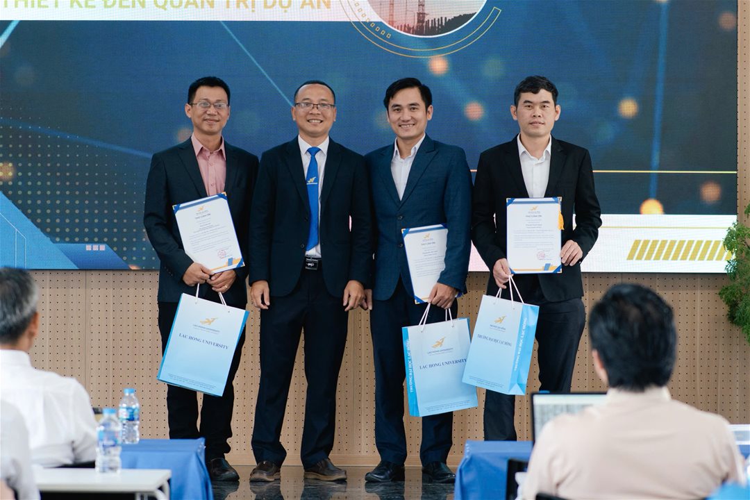 Các diễn giả trong buổi hội thảo BIM